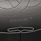 Chanel Shoulder Bag 2.55 Quilted Double Flap Gray Calf Chain — view 4