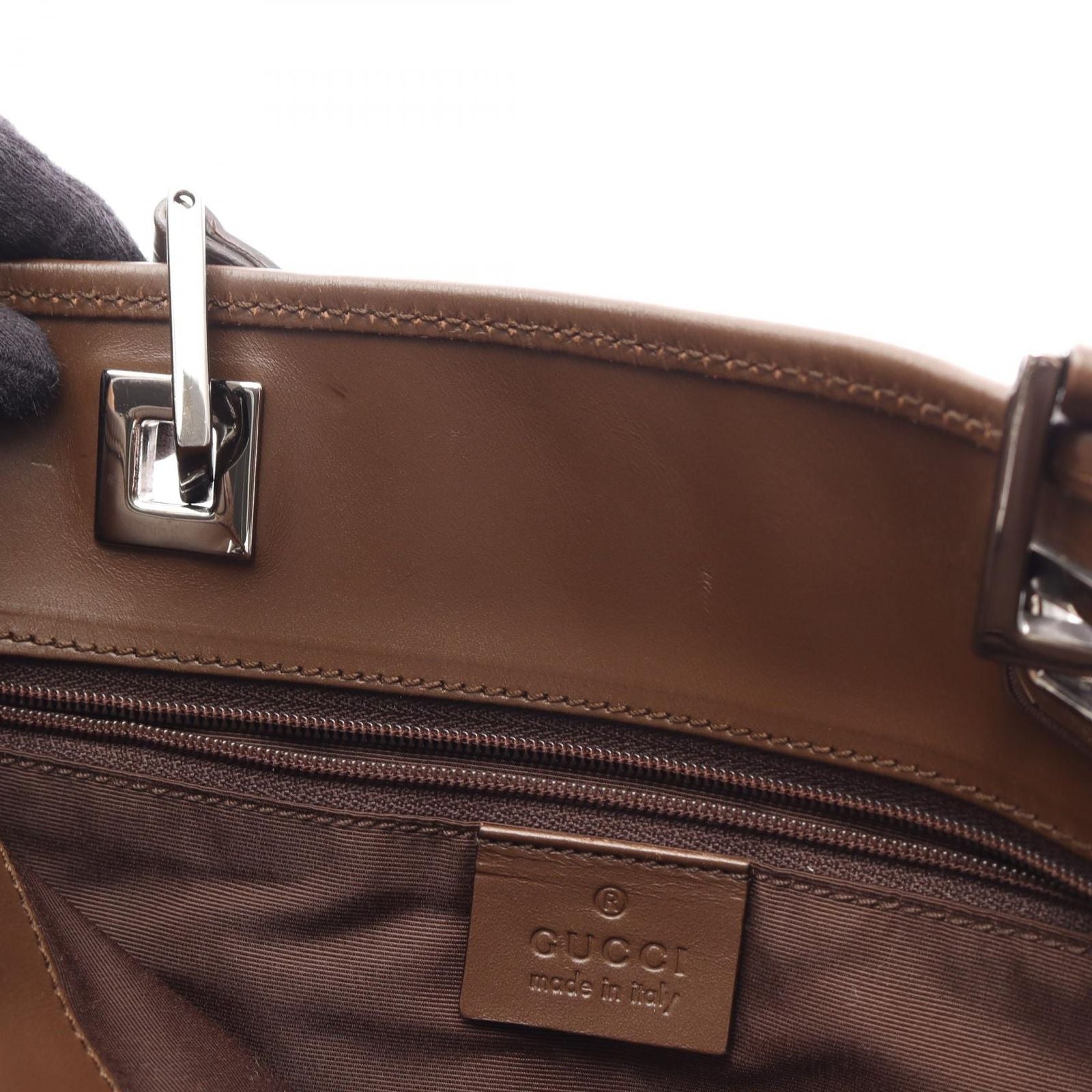 Gucci Tote GG Canvas Brown — view 5