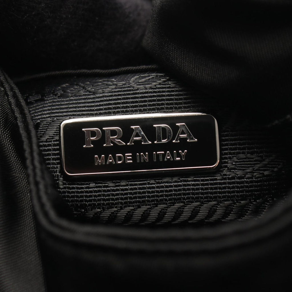 Prada Handbag Re-Nylon Padt Small Black Nylon — view 4