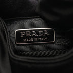 Prada Handbag Re-Nylon Padt Small Black Nylon — view 4