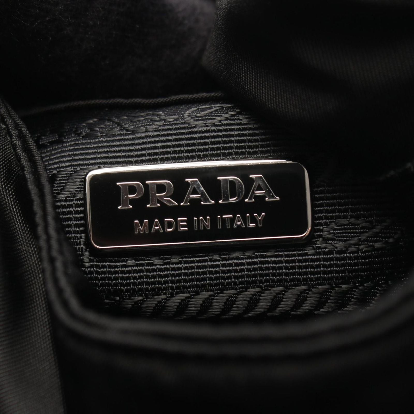 Prada Handbag Re-Nylon Padt Small Black Nylon — view 4