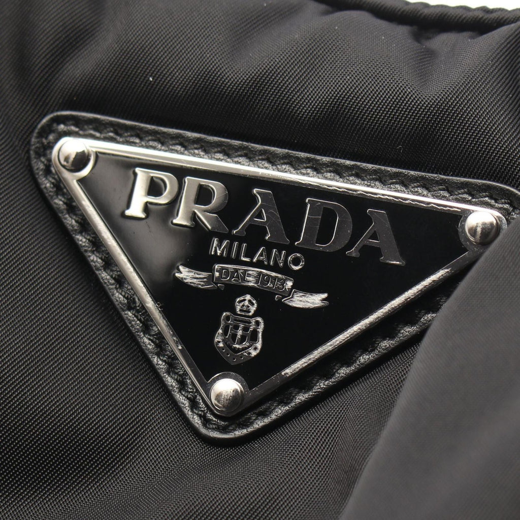 Prada Handbag Re-Nylon Padt Small Black Nylon — view 6