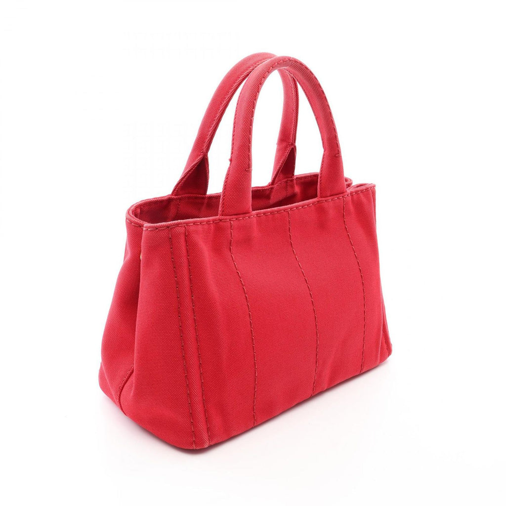 Prada Tote Canapa 2-Way Red Canvas — view 2