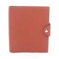 Hermes Notebook Cover Ulysse PM Brick Embossed Leather Agenda