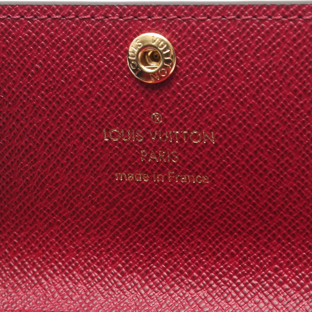 Louis Vuitton Key Case Multicles 6 Monogram Fuchsia 6 Rows Canvas Key Holder — view 4
