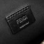 Fendi Clutch Karlito Black Leather Studs — view 4