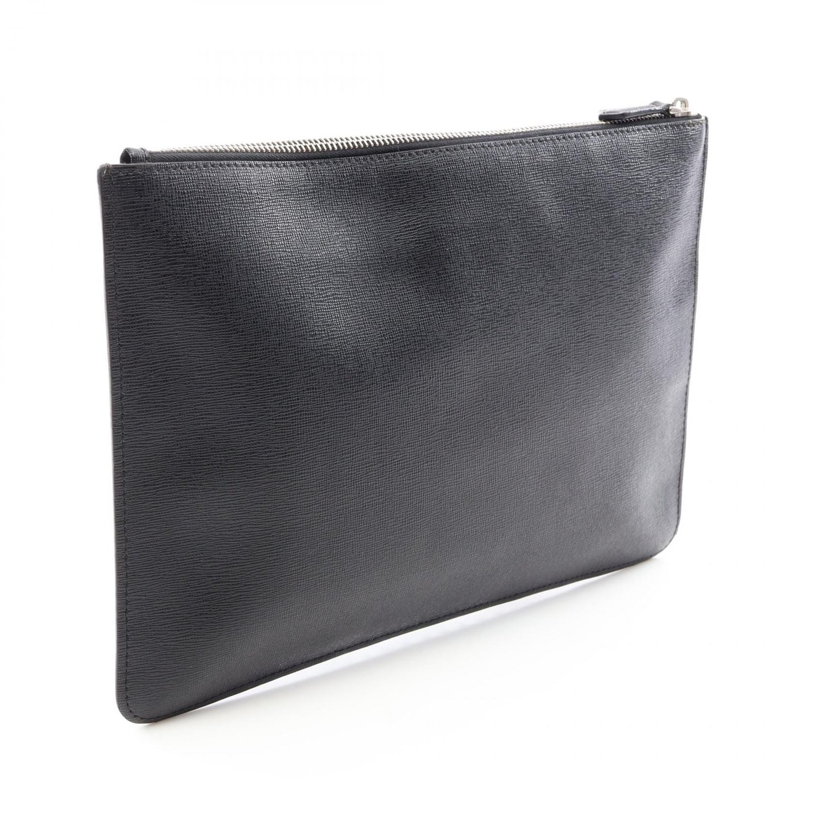 Fendi Clutch Karlito Black Leather Studs — view 2