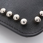 Fendi Clutch Karlito Black Leather Studs — view 7