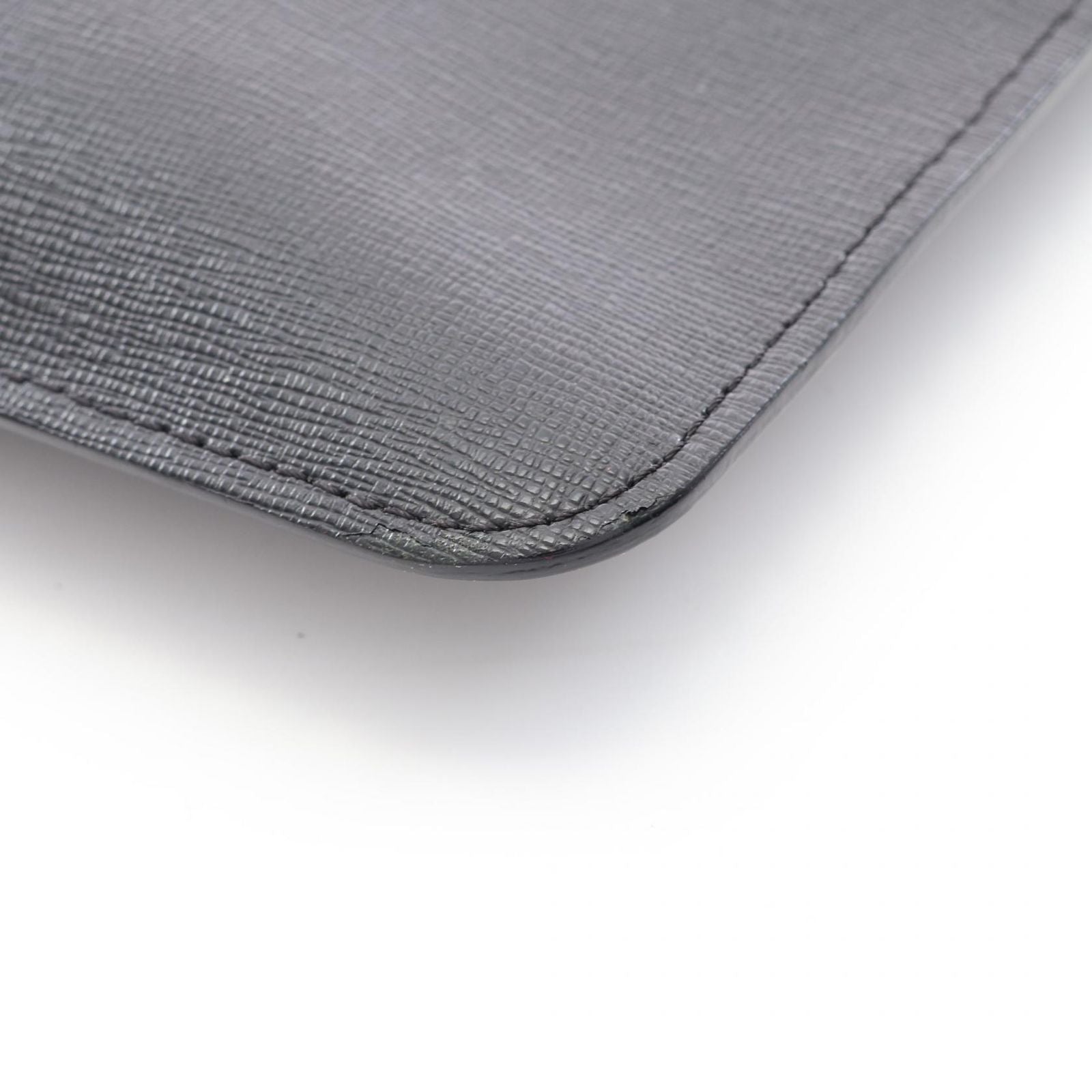 Fendi Clutch Karlito Black Leather Studs — view 5