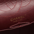 Chanel Shoulder Bag 2.55 Quilted Double Flap Black Leather Chain — view 4