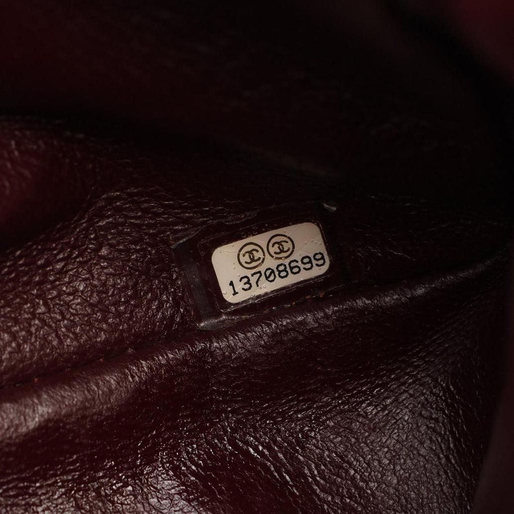 Chanel Shoulder Bag 2.55 Quilted Double Flap Black Leather Chain — view 5