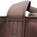 Hermes Handbag Acapulco PM Dark Brown Canvas — view 6