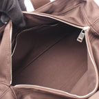 Hermes Handbag Acapulco PM Dark Brown Canvas — view 3