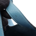 Hermes Handbag Picotin PM Blue Jean Leather — view 9