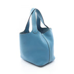 Hermes Handbag Picotin PM Blue Jean Leather — view 2