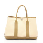 Hermes Tote Garden Party TPM Vanille Cardamom Canvas Leather