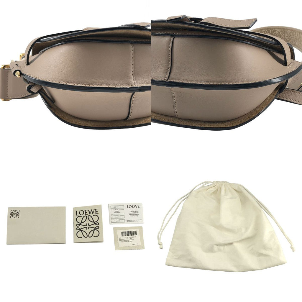 Loewe Gate Dual Mini Cross Belt Bag Gray — view 8