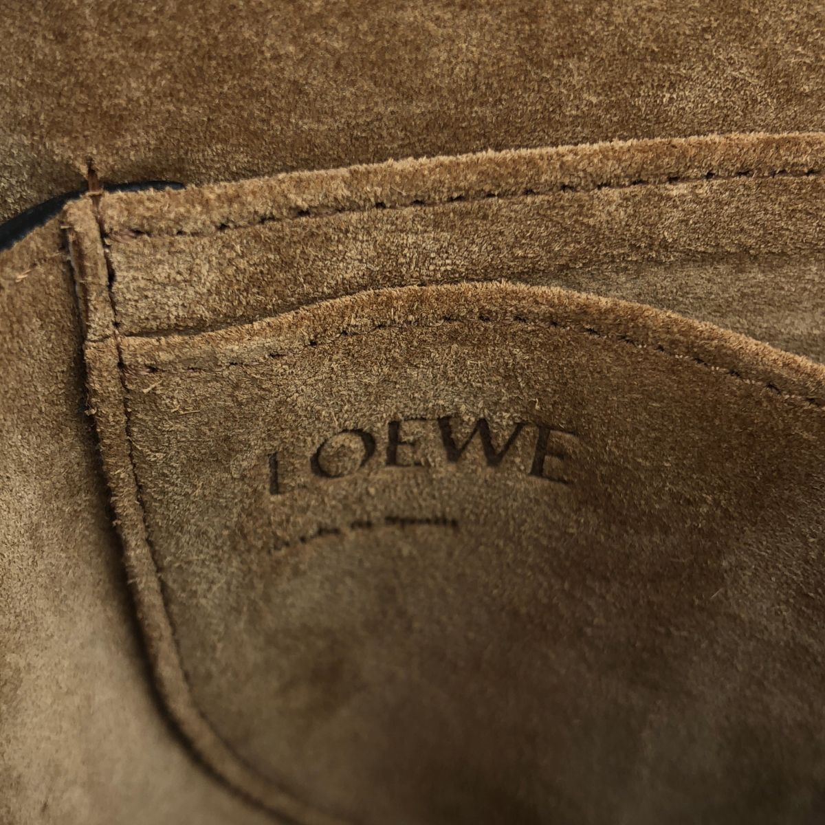 Loewe Gate Dual Mini Cross Belt Bag Gray — view 6
