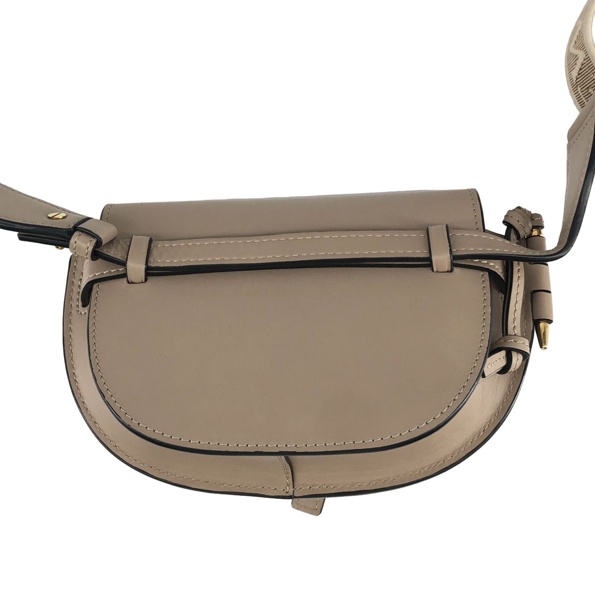 Loewe Gate Dual Mini Cross Belt Bag Gray — view 4