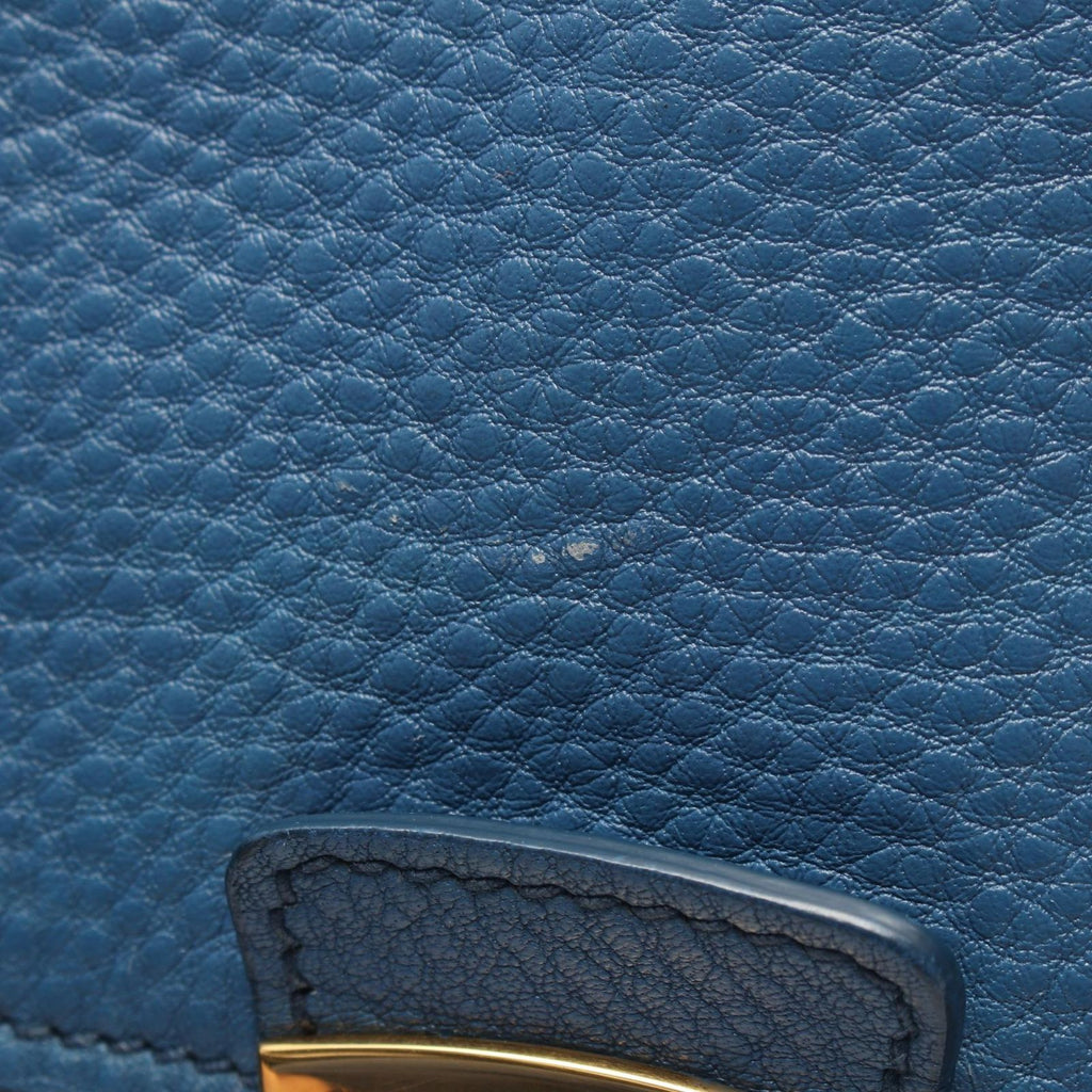 Prada 2-Way Blue Leather Vitello Daino Shoulder — view 6