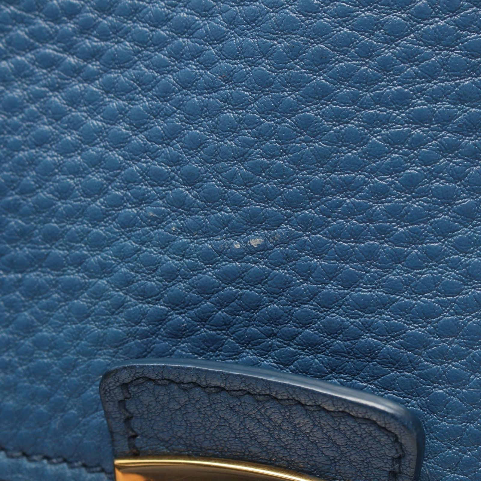 Prada 2-Way Blue Leather Vitello Daino Shoulder — view 6