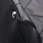 Chanel Tote Paris Biarritz PM Black Canvas Leather PM — view 7