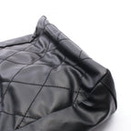 Chanel Tote Paris Biarritz PM Black Canvas Leather PM — view 6