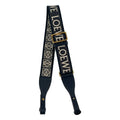 Loewe Anagram Logo Shoulder Strap Gray Beige