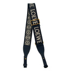 Loewe Anagram Logo Shoulder Strap Gray Beige