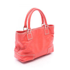 Loewe Handbag Amazona Justa 311.54.028 Red Leather Hand — view 2