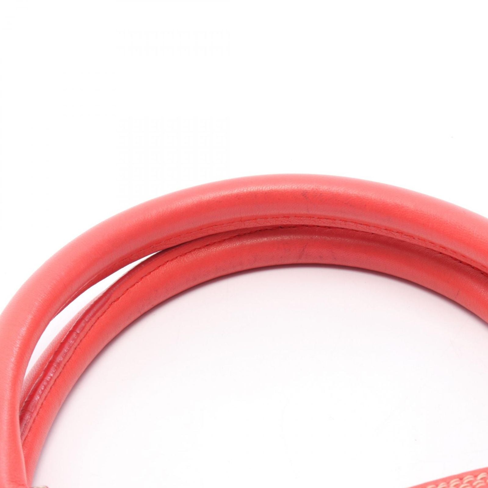 Loewe Handbag Amazona Justa 311.54.028 Red Leather Hand — view 5