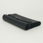 Hermes Kelly Wallet Tougo Epsom Noir Black Silver Veau — view 4