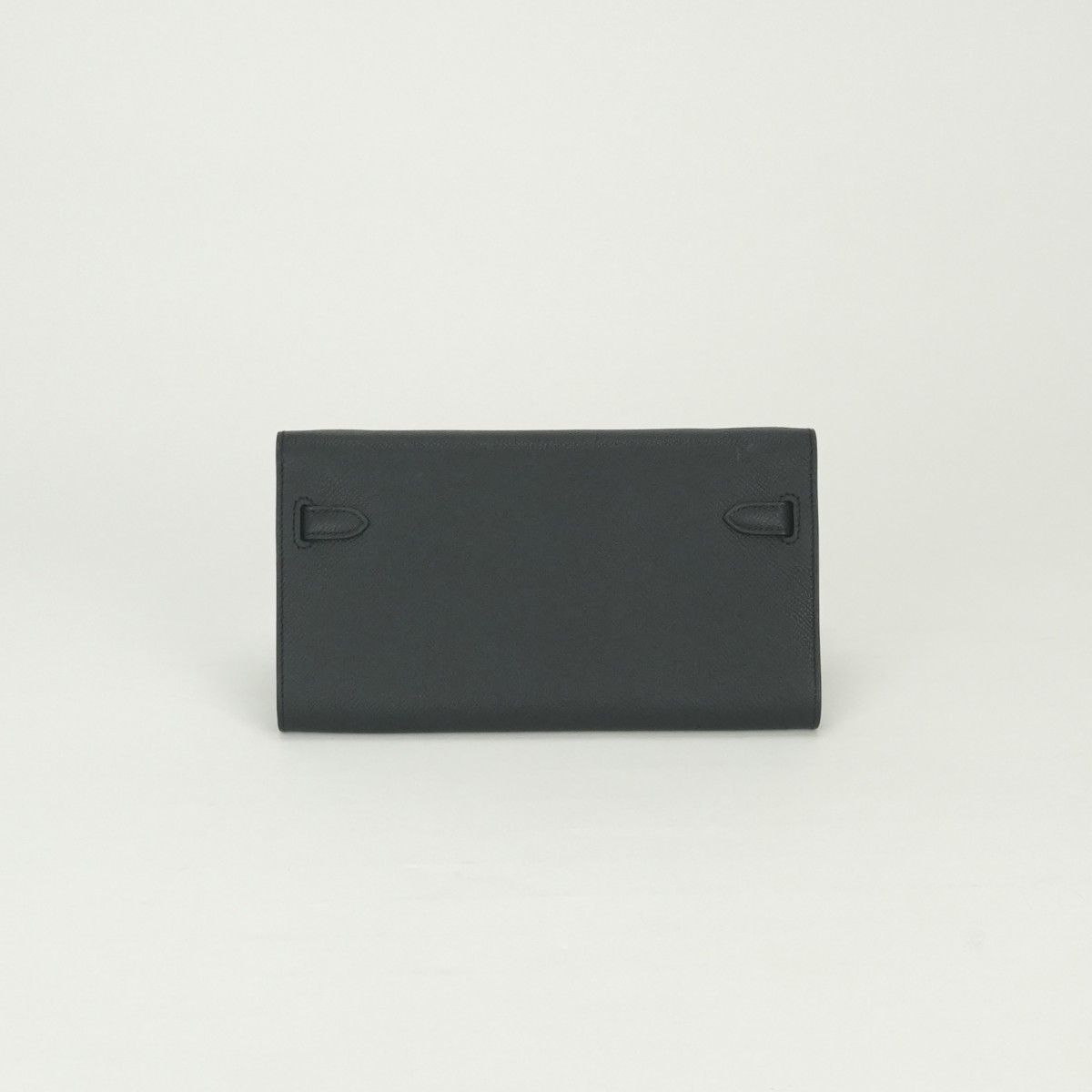 Hermes Kelly Wallet Tougo Epsom Noir Black Silver Veau — view 2