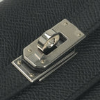 Hermes Kelly Wallet Tougo Epsom Noir Black Silver Veau — view 5