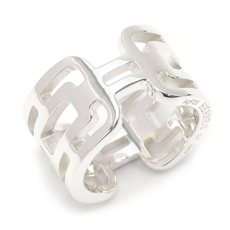 Hermes Alkan Ring Silver