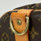 Louis Vuitton Keepall Bandouliere 55 Boston Bag Monogram Brown — view 4