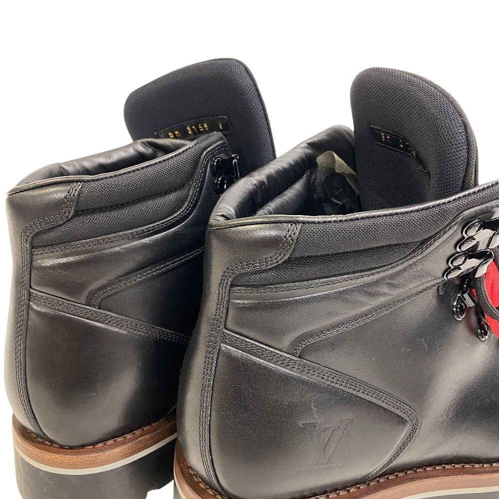 Louis Vuitton Alpinist Line Damier Giant Boots Black — view 6