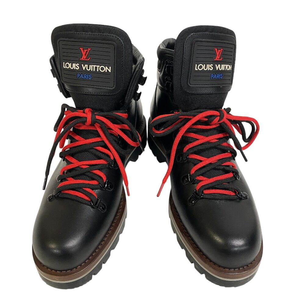 Louis Vuitton Alpinist Line Damier Giant Boots Black — view 3