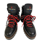 Louis Vuitton Alpinist Line Damier Giant Boots Black — view 3