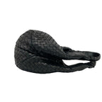 Bottega Veneta Intrecciato Leather Tote Shoulder Bag Black — view 6