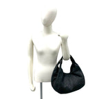 Bottega Veneta Intrecciato Leather Tote Shoulder Bag Black — view 2