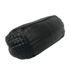 Bottega Veneta Intrecciato Leather Tote Shoulder Bag Black — view 7