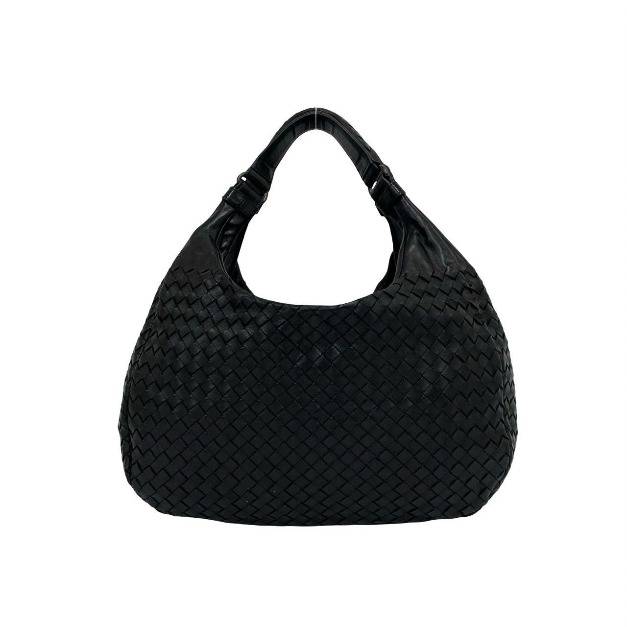 Bottega Veneta Intrecciato Leather Tote Shoulder Bag Black — view 3