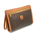 Celine Second Bag Macadam Pattern 97 2 Brown