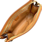 Celine Second Bag Macadam Pattern 97 2 Brown — view 7