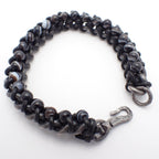 Bottega Veneta Beads Bracelet 925 Sterling Silver Black — view 3