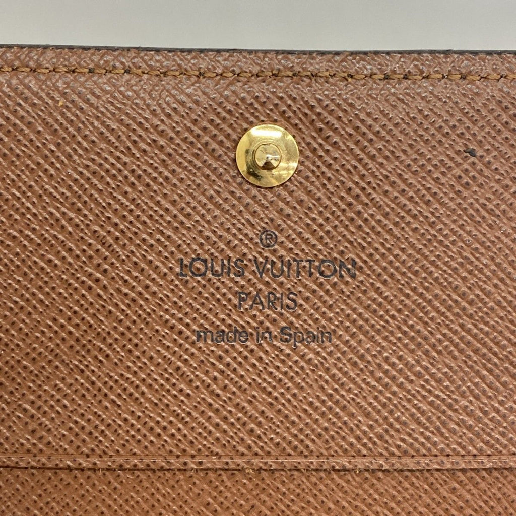 Louis Vuitton Business Card Holder Monogram Envelope Brown — view 4