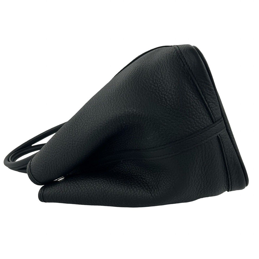 Hermes Garden Party 36 PM Vache Country Leather Tote Black — view 5