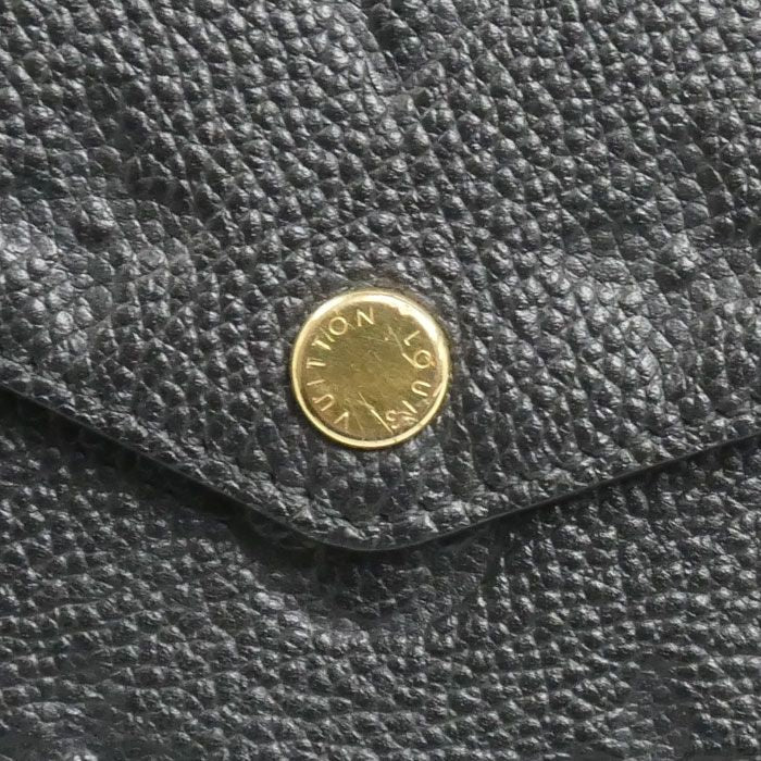 Louis Vuitton Pochette Felicie Shoulder Bag Monogram Empreinte Noir — view 9