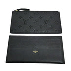 Louis Vuitton Pochette Felicie Shoulder Bag Monogram Empreinte Noir — view 4